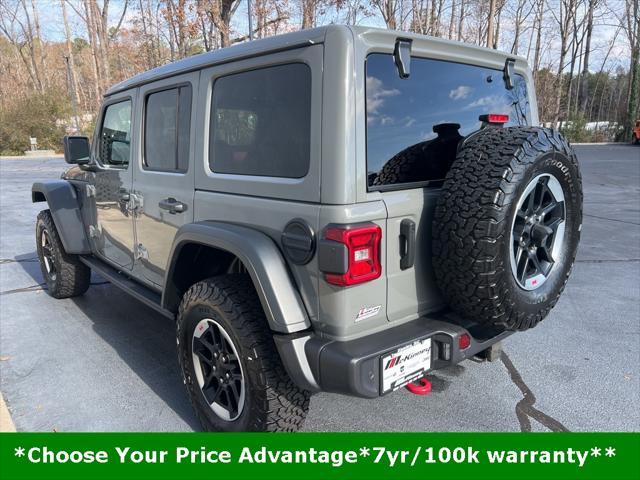 used 2021 Jeep Wrangler Unlimited car, priced at $43,300