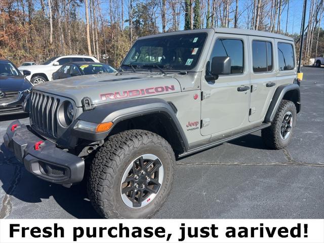 used 2021 Jeep Wrangler Unlimited car, priced at $43,725