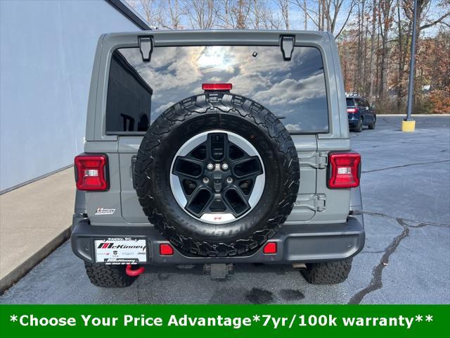 used 2021 Jeep Wrangler Unlimited car, priced at $43,300