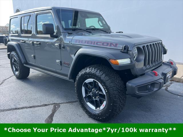 used 2021 Jeep Wrangler Unlimited car, priced at $43,725