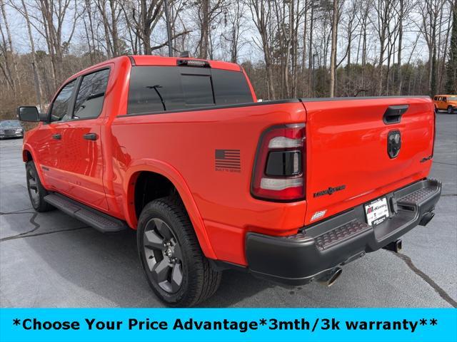 used 2021 Ram 1500 car, priced at $37,000