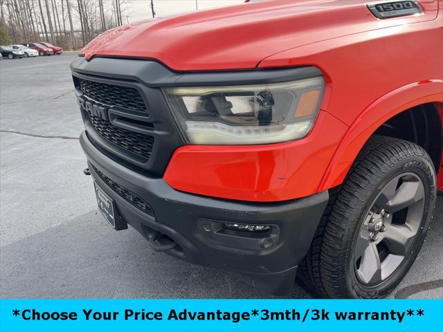 used 2021 Ram 1500 car, priced at $37,000