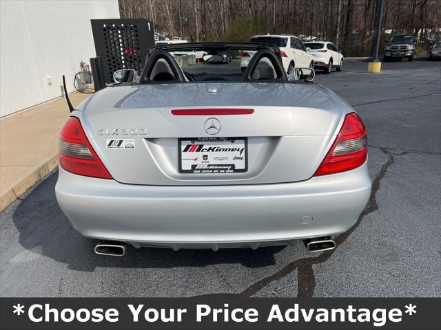 used 2009 Mercedes-Benz SLK-Class car, priced at $13,900