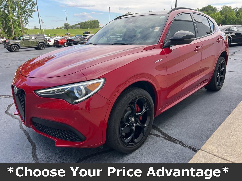 used 2022 Alfa Romeo Stelvio car, priced at $27,300