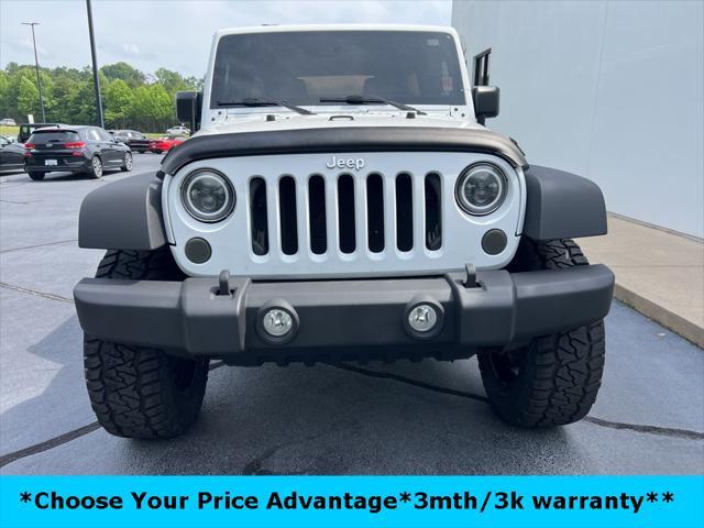 used 2015 Jeep Wrangler Unlimited car, priced at $23,500