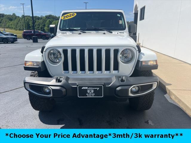 used 2020 Jeep Wrangler Unlimited car, priced at $30,500