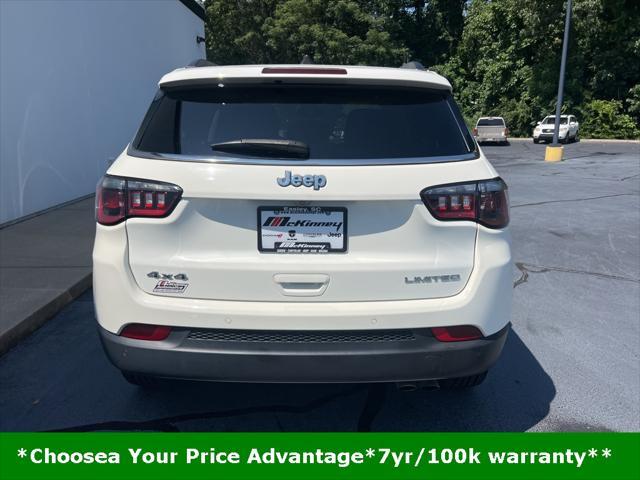 used 2021 Jeep Compass car, priced at $19,500