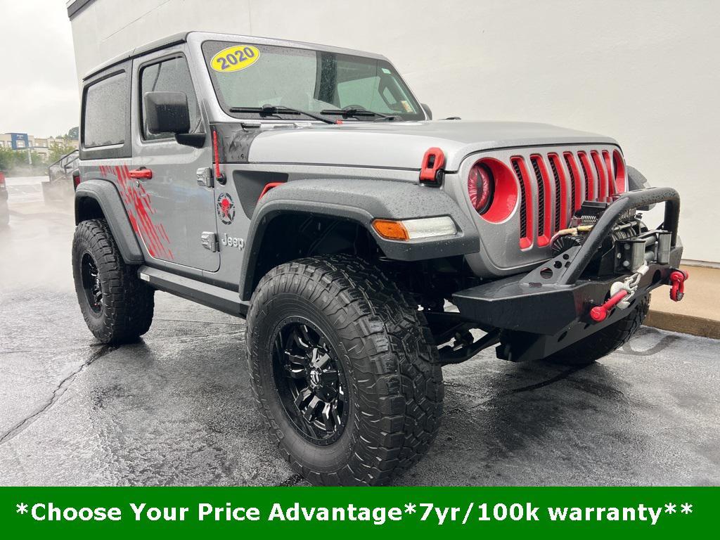 used 2020 Jeep Wrangler car, priced at $27,400