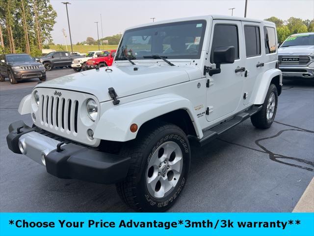 used 2015 Jeep Wrangler Unlimited car, priced at $22,300
