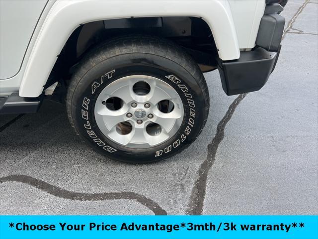 used 2015 Jeep Wrangler Unlimited car, priced at $22,300