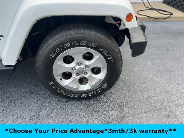 used 2015 Jeep Wrangler Unlimited car, priced at $22,300