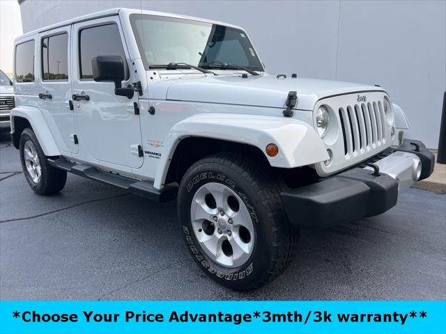 used 2015 Jeep Wrangler Unlimited car, priced at $23,250