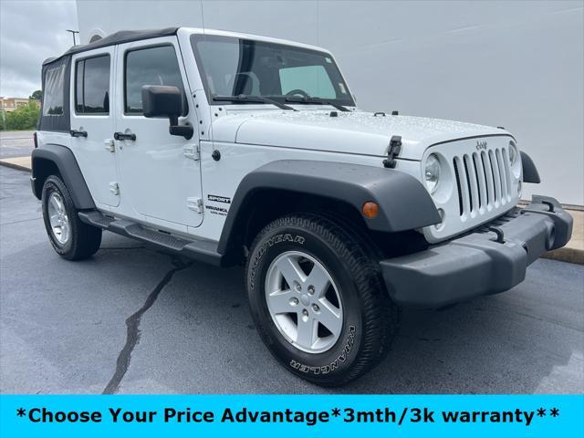 used 2017 Jeep Wrangler Unlimited car, priced at $26,800
