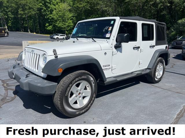 used 2017 Jeep Wrangler Unlimited car, priced at $27,700