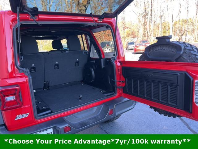 used 2021 Jeep Wrangler car, priced at $34,525