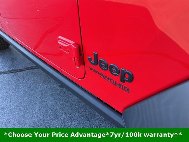 used 2021 Jeep Wrangler car, priced at $34,525