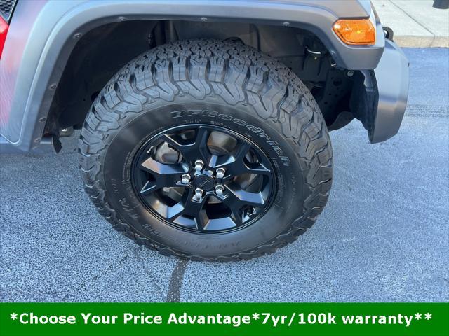 used 2021 Jeep Wrangler car, priced at $34,525