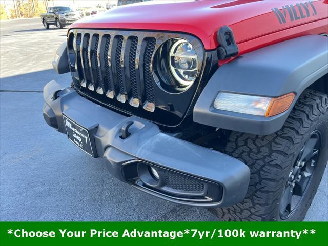 used 2021 Jeep Wrangler car, priced at $34,525