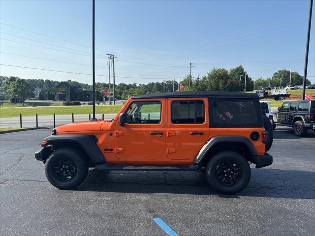 new 2025 Jeep Wrangler car, priced at $40,180