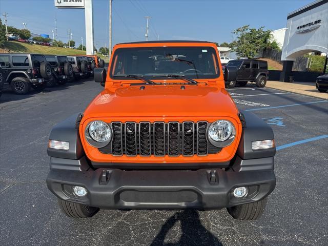 new 2025 Jeep Wrangler car, priced at $40,180