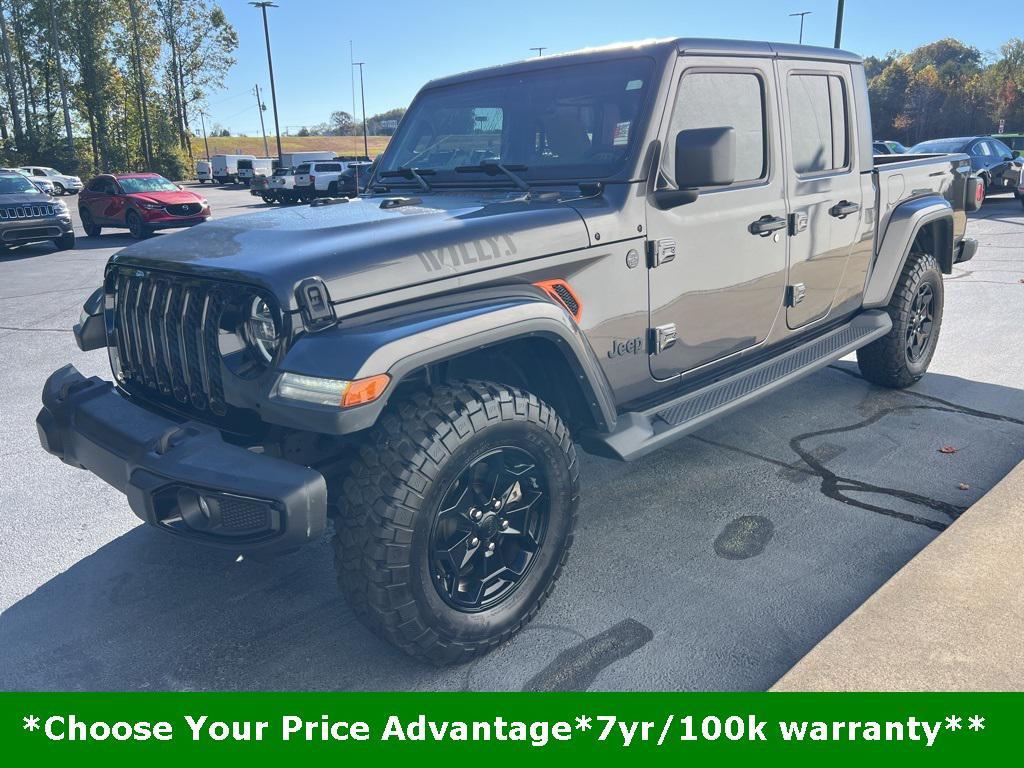 used 2022 Jeep Gladiator car, priced at $36,800
