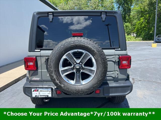 used 2020 Jeep Wrangler Unlimited car, priced at $40,925