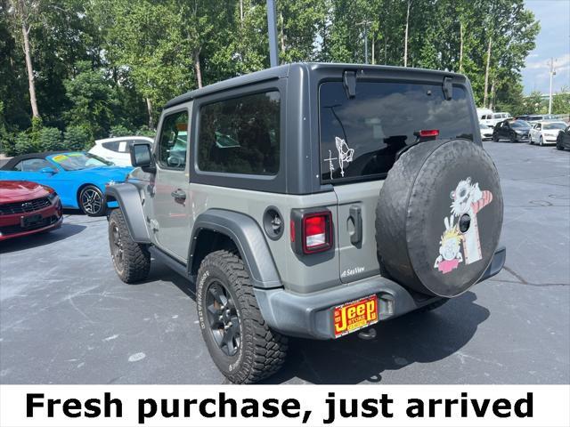 used 2021 Jeep Wrangler car, priced at $32,700