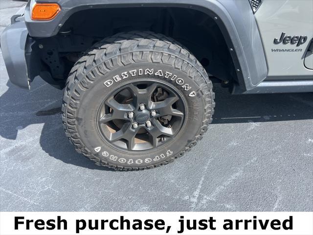 used 2021 Jeep Wrangler car, priced at $32,700