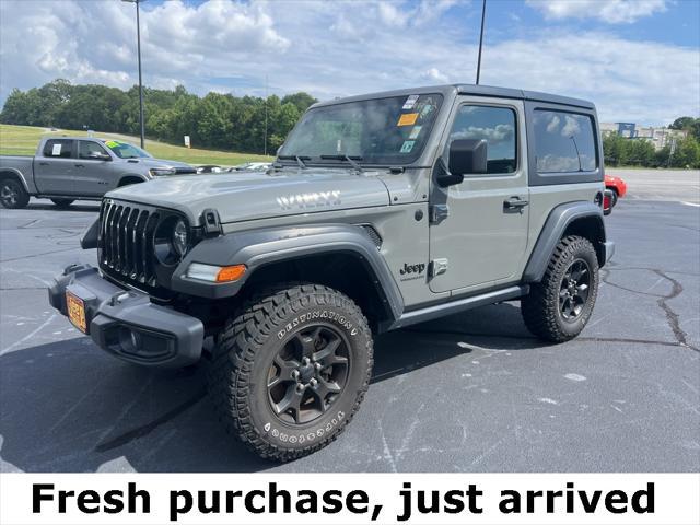 used 2021 Jeep Wrangler car, priced at $33,990