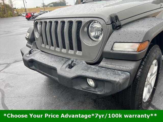 used 2021 Jeep Wrangler Unlimited car, priced at $32,000