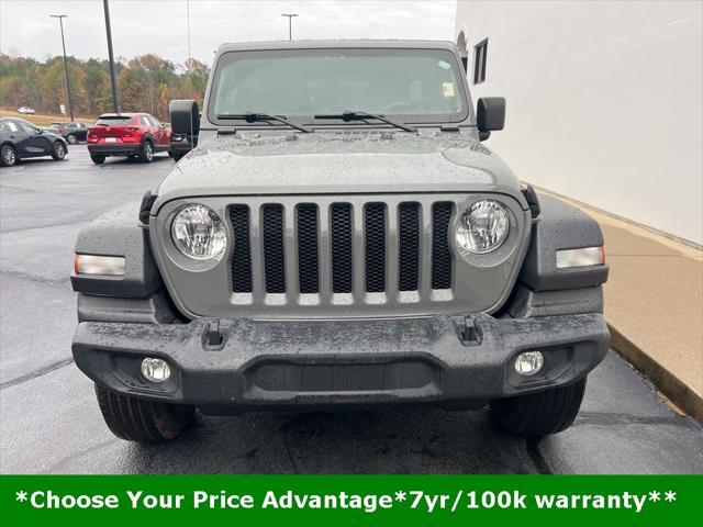 used 2021 Jeep Wrangler Unlimited car, priced at $32,000