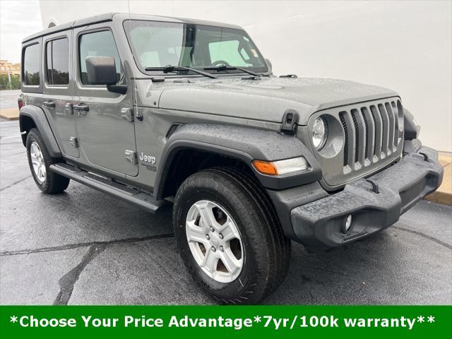 used 2021 Jeep Wrangler Unlimited car, priced at $32,800