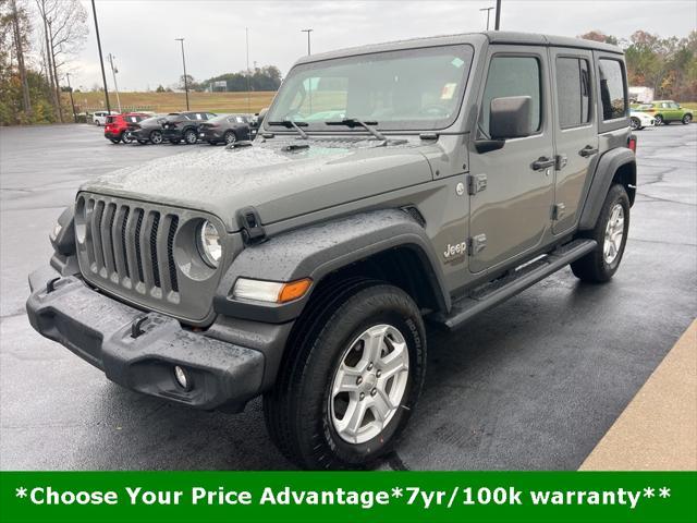 used 2021 Jeep Wrangler Unlimited car, priced at $32,000