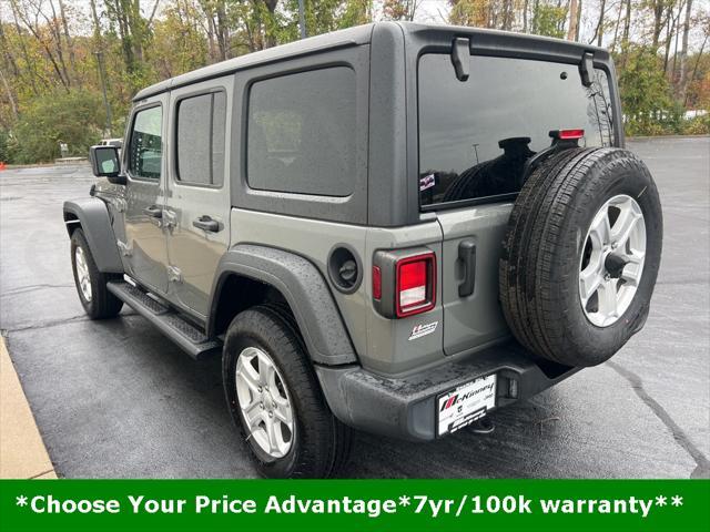 used 2021 Jeep Wrangler Unlimited car, priced at $32,000