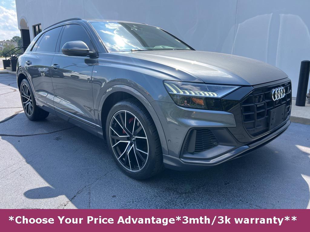 used 2020 Audi Q8 car, priced at $39,850