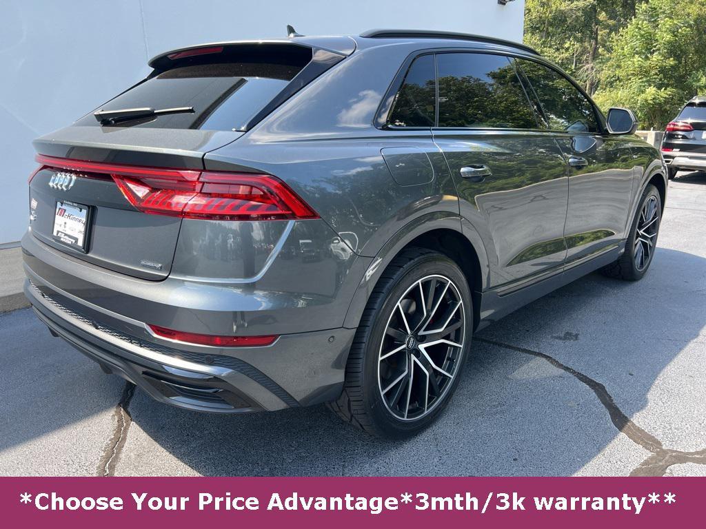used 2020 Audi Q8 car, priced at $39,850