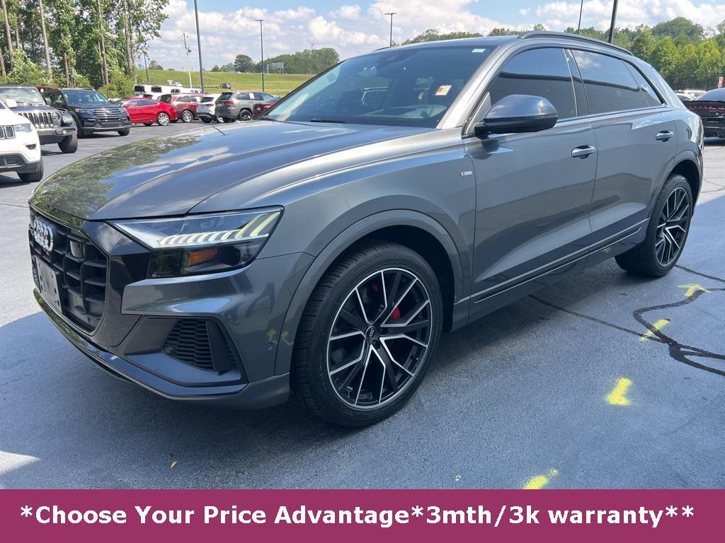 used 2020 Audi Q8 car, priced at $39,850