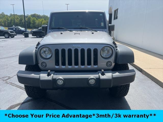 used 2017 Jeep Wrangler Unlimited car, priced at $22,400