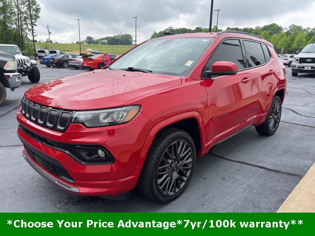 used 2022 Jeep Compass car, priced at $22,500