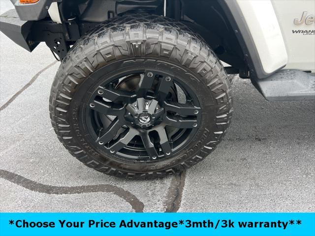 used 2020 Jeep Wrangler Unlimited car, priced at $33,000