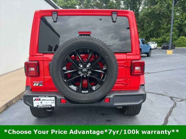 used 2021 Jeep Wrangler Unlimited 4xe car, priced at $34,700