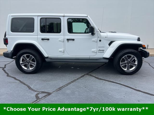 used 2021 Jeep Wrangler Unlimited car, priced at $34,625