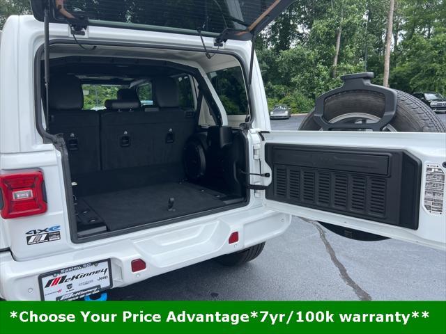 used 2022 Jeep Wrangler Unlimited 4xe car, priced at $38,000