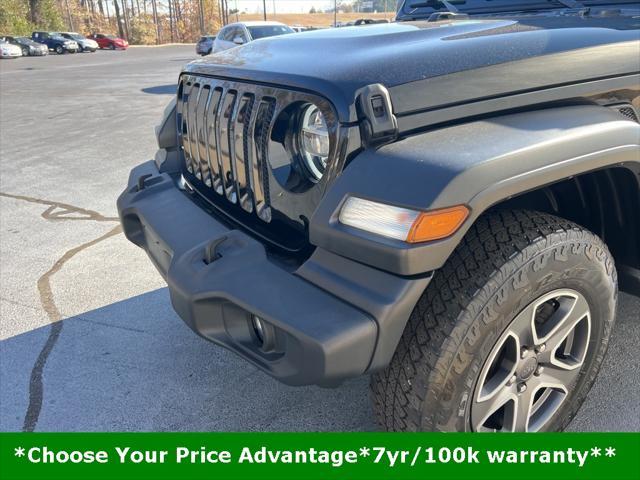 used 2020 Jeep Wrangler Unlimited car, priced at $34,200