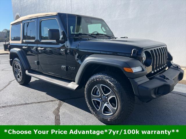 used 2020 Jeep Wrangler Unlimited car, priced at $34,675