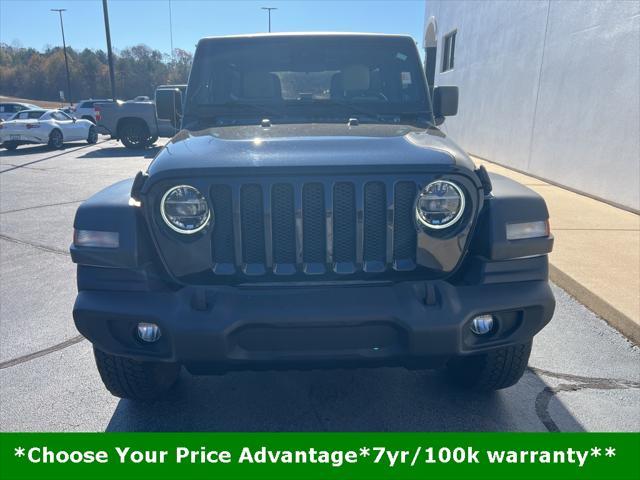 used 2020 Jeep Wrangler Unlimited car, priced at $34,200