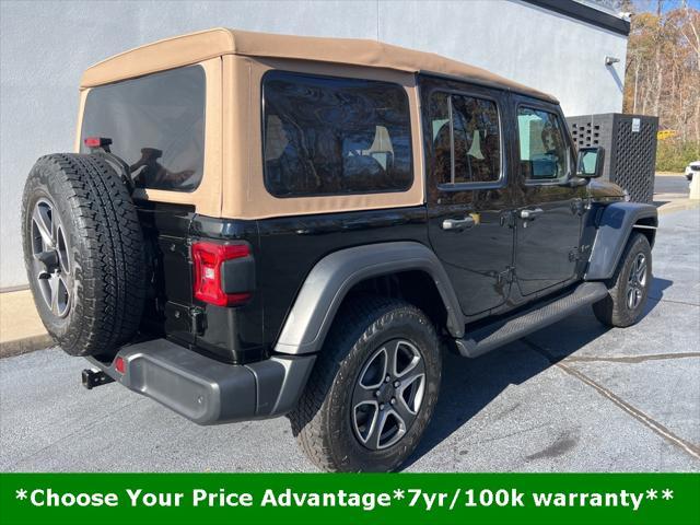 used 2020 Jeep Wrangler Unlimited car, priced at $34,200