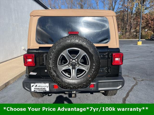 used 2020 Jeep Wrangler Unlimited car, priced at $34,200