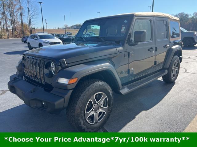 used 2020 Jeep Wrangler Unlimited car, priced at $34,200