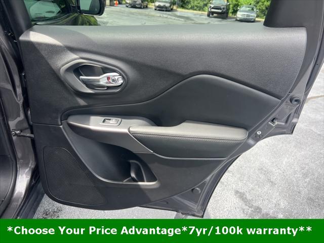 used 2021 Jeep Cherokee car, priced at $23,700